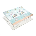 Double-sided Children THERMO PLAY MAT 180-200cm Foldable TINY TRAVELERS EXPEDITION